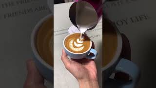 Easy to hard Latte art tutorial #BaristaVibes #CafeGoals #GenZCoffee #LatteTutorial