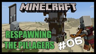 Respawning the pillagers #6 | Minecraft survival gameplay