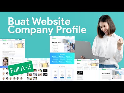 Full Cara Membuat Website Company Profile Professional (47 menit)