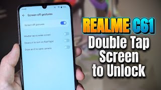 How to Set Double Tap Screen to Lock / to Wake Realme C61