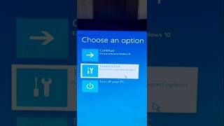 💻 Solved 💯 || How to Fix Automatic Repair Loop of Windows 10 || Windows Repair #shorts