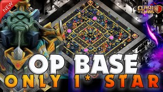 ANTI 1 STAR OP BASE TH17 | NEW TH17 LEGEND AND WAR BASE LINK -COC CWL Base Link 2025, Clash of Clans