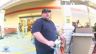 Police Surprise Man at Home Depot After He Steals $1200 Worth of Merchandise