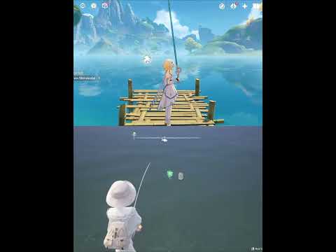 Genshin Impact Infinity Nikki fishing comparison #duetnightabyss #GenshinImpact  #nte