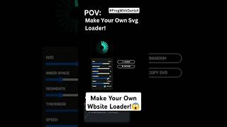 Make Your own Loader♥#learnhtml5andcss3