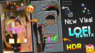 New Viral Lofi Remix Status Video Editing in Alight Motion | Alight Motion Editing