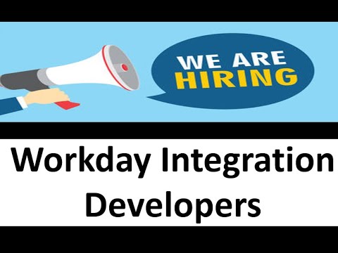 Workday Integration Developers Job Opening #workday #workdayhcm