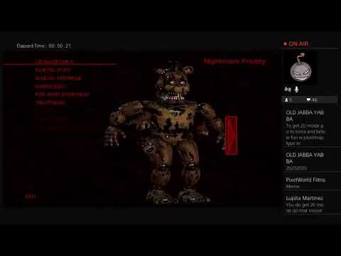 Five nights at freddys 4 part 3 looks like another horror live stream