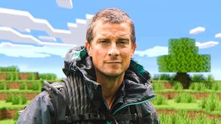 Bear Grylls Plays Minecraft