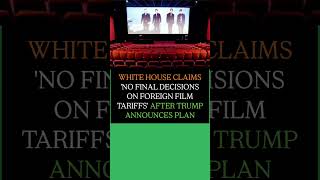 Foreign Film Tariffs? Not Yet!#bollywood #ytshorts #trumpnews #usashorts