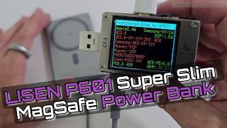 LISEN P601 Ultra Slim MagSafe Power Bank Review — 5000mAh in Just 0.3 Inch