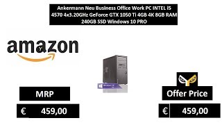 Ankermann Neu Business Office Work PC INTEL i5 4570 4x3.20GHz