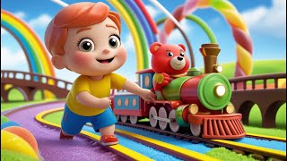 **🍭 Candy Land Train Adventure 🚂✨ | Sweet & Silly Rhyme for Kids**