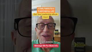 Want to live a more purposeful life? Start with these five daily habits! Living authentically isn't