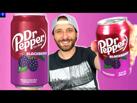 Dr. Pepper Blackberry Review | New 2025 Flavor