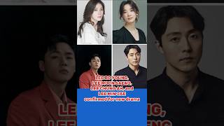 LEE BO YOUNG, LEE MOON SAENG, LEE CHUNG AH, LEE MIN JAE upcoming drama #kdrama #shorts #viral