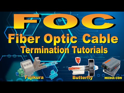Fiber Optic Cable Splicing using Fujikura & Butterfly SC Connector Tagalog Tutorials