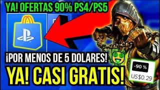🔥 ¡MEGAOFERTAS PS4 y PS5 con hasta 90% DESCUENTO! 💥 OFERTAS JULIO 2025 + PS STORE TURQUÍA 🎮
