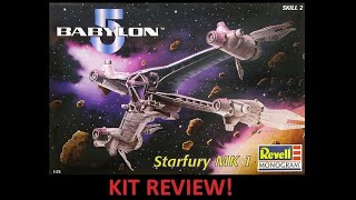 Revell 1/72 Babylon 5 Starfury Kit Review!