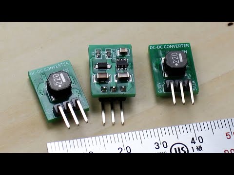 Making a small switching regulator. How it works. Buck converter
