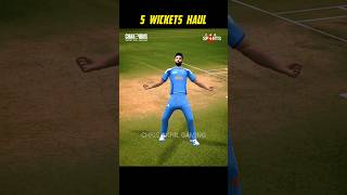 5 Wickets Haul 🔥🔥 | Champions Trophy 2025 in Real Cricket Swipe #shorts #rcswipe #realcricketswipe