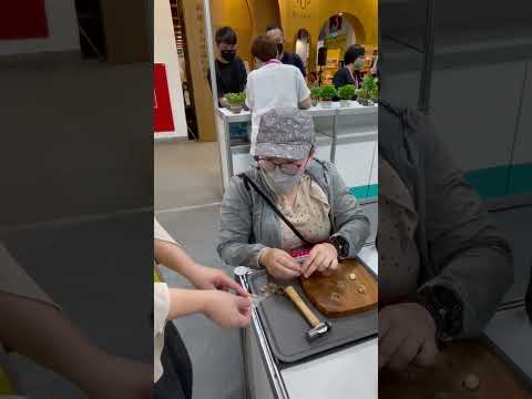 生活芳療🥰敲好運種籽攤位體驗（中）#瓊崖海棠