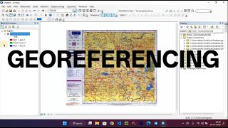 Georeferencing a toposheet using ArcMap 10.8 | ArcGIS | UG/PG Geography practical | Cartography 