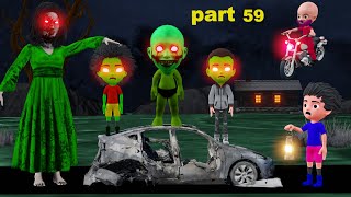 CHINTU KI SHAITANI 59 | Chudail AUR BABA | gulli bulli | horror comedy video | pagal beta | cartoon