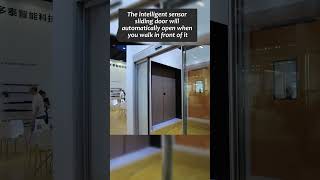 How does smart door open？ #slidingdoor #smartdoor