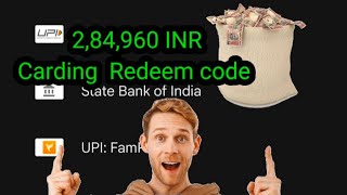 #CARDING #  redeem code money 🤑 2,84,960 in play store to dark web #howtopurchaseucinbgmi
