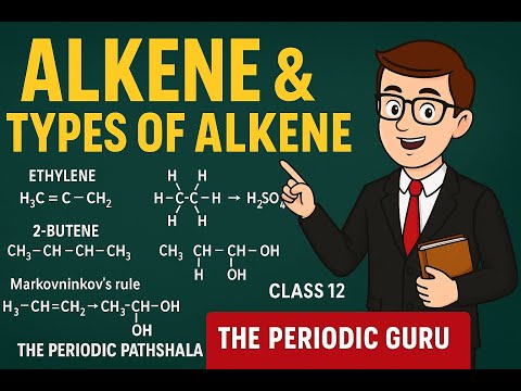 "Types of Alkene with Easy Tricks (Part 1) | Hydrocarbons Class 12 | JEE NEET Chemistry| Video_08"