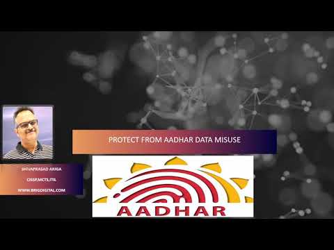 Protect Your Aadhaar Data |Prevent Misuse of Aadhaar