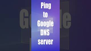 💻 CMD Trick: Ping to Google DNS server using cmd #cmd #cmdtricks #computer