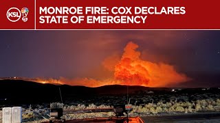 Gov. Cox declares state of emergency as wildfires continue to burn