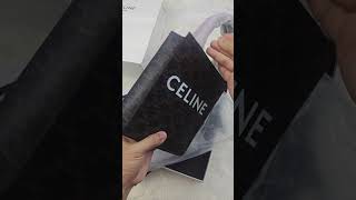Is The CELINE Triomphe Tote The PERFECT Everyday Bag#unboxing #luxury #bag #celine #celinedion
