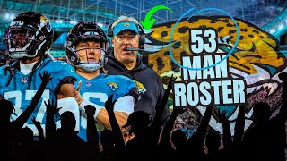 🏈 JAX Jaguars' 53-Man Roster Projections! AR's Impact ⚡️ Lance Trade Shock!