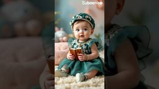 Cute Baby Reciting kalma💕Islamic Video For Kids #shorts​ #islamicshorts​ #kidsvideo​ #aibaby​ #islam