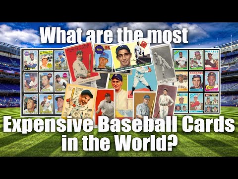 Most Expensive Baseball Cards in the World
