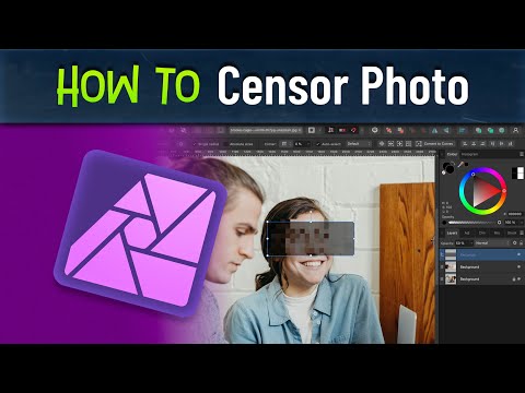 How to Censor an Image in Affinity Photo – Easy Pixelation & Blur!