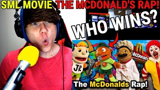 SML Movie: The McDonalds Rap! REACTION!