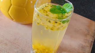 Home made passion fruit squash/short/Stay healthy&beautiful always