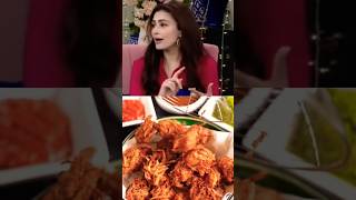 😮Sharmeen Ali ne apni secret onion pakora recipe bta di|how to make pakora| #shorts #youtubeshorts
