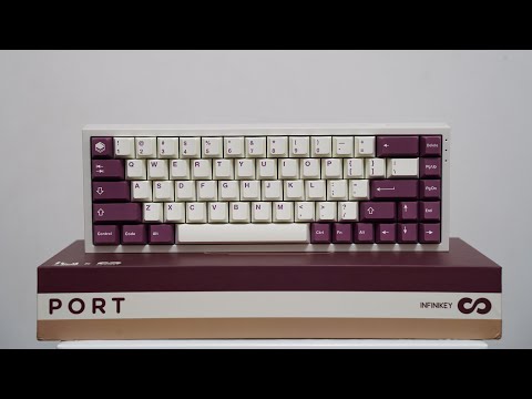 Infinikey PBT Port Keycap Set Unboxing