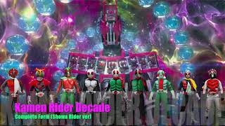 KR Decade Complete Form (Showa Rider ver) Henshin Sound