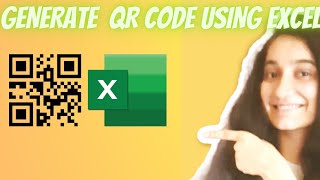 LEARN TO GENERATE QR CODE USING EXCEL # QR Code #Excel # Learn Excel