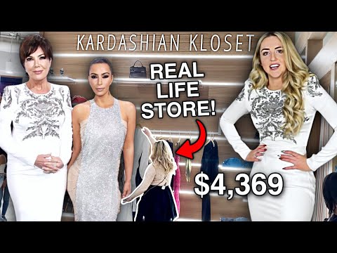 I Bought USED Kardashian Clothes IN REAL LIFE // New Kardashian Kloset STORE