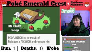 JSHOEA TRIES POKEMON EMERALD NUZLOCKE!