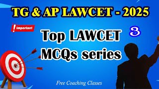 PYQs | Important bits | TG & AP LAWCET 2025