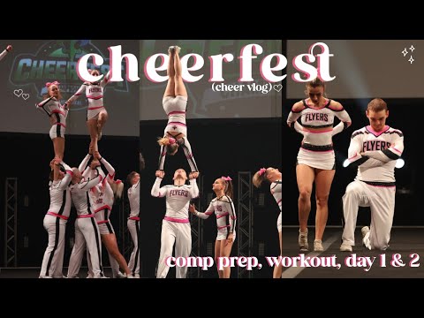 Notorious Cheerfest Vlog⏐Road to worlds 2025 ♡