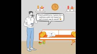 Curated Wellness Watch for your pets  #petapp #pets